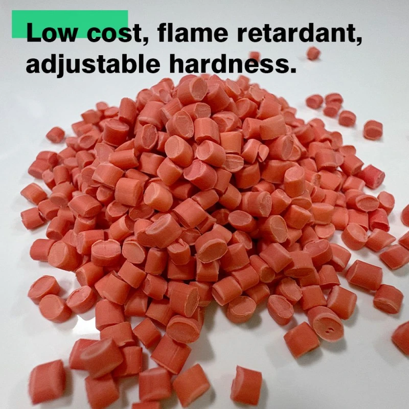 PVC barvni material